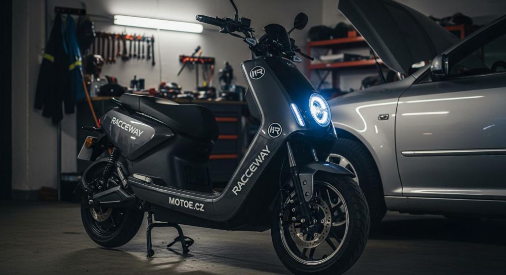 Kombinace auta a elektroskútru pro moderní život bez kompromisů